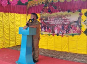 Titip Anggaran Rp100 Juta, Nizar Dorong Desa Persiapan Buyu Menjadi Defenitif