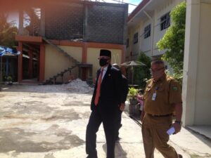 Bupati Hamid Pantau Proses Test SKB CPNS