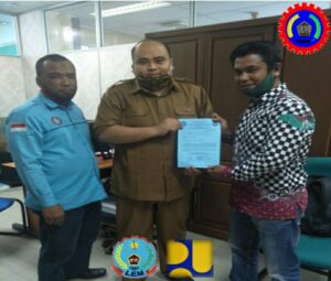 Konsolidasi Organisani PUK FSP LEM SPSI Bengkalis Bersama Dinas PUPR Kabupaten Bengkalis