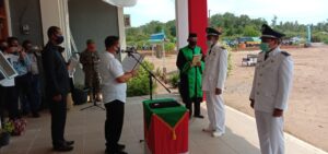 Wabup Lingga Lantik Kades Kote dan Berindat
