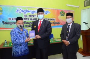 Pjs Bupati Lingga Silatuhrahmi ke Kemenag