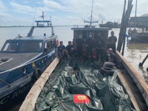 Tim BC Bengkalis, Patroli Jaring Sriwijaya Gagalkan Barang Ilegal Asal Malaysia