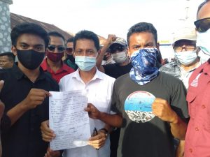 Mahasiswa Kaledupa Lakukan Aksi Damai, Penolakan Money Politik