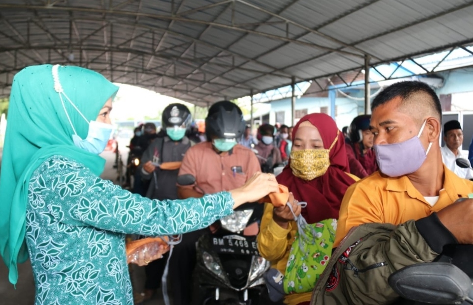 Pj. Ketua TP-PKK Bengkalis Aktif di Berbagai Bidang Sosial Masyarakat