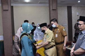 Hj Herawati Syahrial Dinobatkan Sebagai Bunda Literasi dan Siap Mengembangkan Program Budaya Membaca