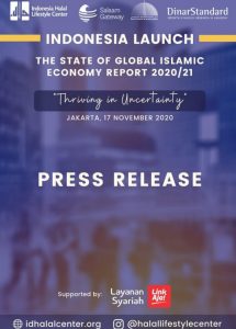 Launching State of Islamic Economy  Dilakukan Secara Hybrid dan Konsekutif