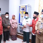 Walikota Lantik DKM Masjid Agung Al Hikmah dan Resmikan ATM Beras