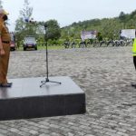 Rangka Operasi Lilin Seligi, Polres Lingga Gelar Apel 3 M