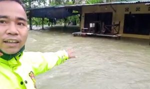 Hujan Deras Melanda Lagi, Beberapa Pulau Bintan Kembali Banjir