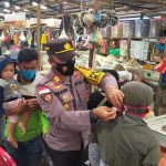 Masih Zona Orang, Polsek Tanjungpinang Timur Kembali Lakukan Penyuluhan di Pasar