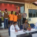Polisi Mengamankan Dua Orang Warga Kecamatan Rupat, Pembakar Hutan dan Lahan
