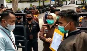Terkait Dugaan Kasus KONI, Aksi Damai Amperga Dukung Kejari Bengkalis