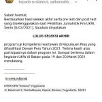 54 Peserta Lolos Seleksi Pra-UKW Dewan Pers Melalui UPN Veteran Yogyakarta
