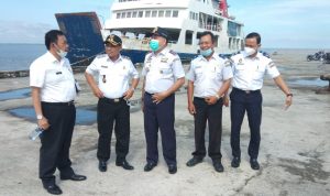 Wakil Bupati Bengkalis Bersama KSOP dan Dishub Tinjau Pelabuhan Kargo