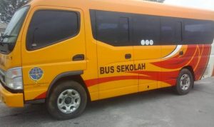 Pemkab Lingga Terima Tiga Unit Bus Sekolah Dari Kemenhub