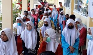 Vaksinasi Anak Usia 12-17 Tahun di Kecamatan Temiang Pesisir Capai 93,7 Persen