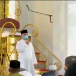 Di Masjid Azulfa, Bupati Imbau Masyarakat Tetap Patuhi Prokes