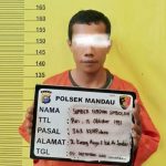 Terekam CCTV, Polsek Mandau Tangkap Seorang Pelaku Pencuri Burung Murai