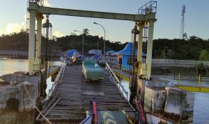 Kondisi Pelabuhan Roro Jagoh Miris