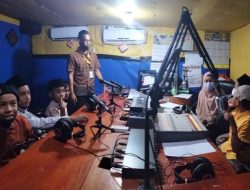 Siswa SDIT di Lingga Belajar Teknologi Komunikasi ke Studio RBTM