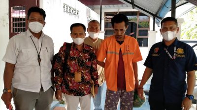 Adanya Dugaan Korupsi, Ketua BUMDesa Rupat Utara Diserahkan ke Kejari Bengkalis