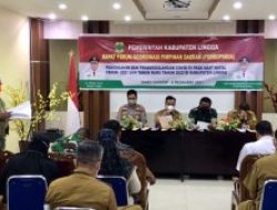Rapat Pencegahan Covid-19 Saat Naturu, Bupati Lingga Aktifkan Kembali Satgas