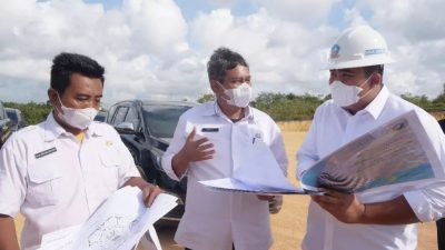 Roby Tinjau Persiapan Pembangunan Gedung Layanan Terpadu