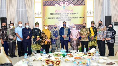 Dirjen Badilum Makamah Agung Terkesan Berkunjung ke Bengkalis