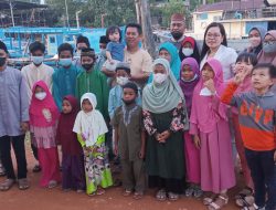 Suguhkan Nuansa Unik, Warung Kopi Galangan Kapal Bukber Yayasan Al Hasanah