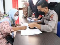 Polres Lingga Rutin Menyalurkan BTPKLWN Kepada Masyarakat