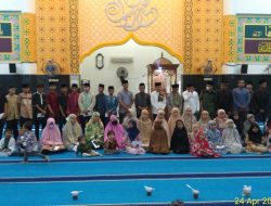 Masjid Al-Mubarak Desa Senggoro Berikan Santunan 49 Anak Yatim