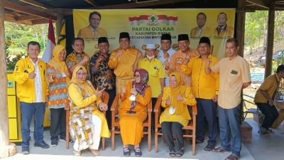 Melalui Halal Bihalal, Gentong Ingin PK Golkar Selalu Kompak