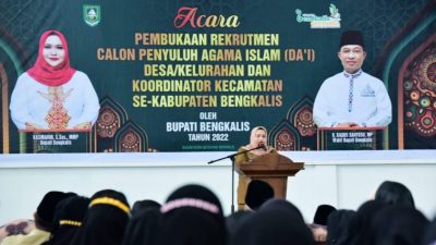 Sebanyak 202 Dai Ikuti Uji Kompetensi Calon Penyuluh Agama Islam di Bengkalis