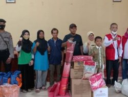 Dinsos Lingga Salurkan Bantuan untuk Korban Kebakaran di Sungai Harapan
