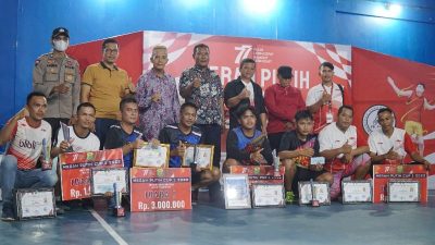 Turnamen Bulutangkis Merah Putih Cup I 2022 Resmi Berakhir, Berikut Juaranya