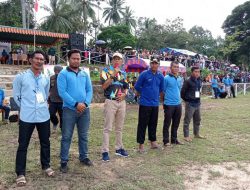 Kadispora Lingga Armia Tutup Turnamen Sepak Bola Limbung Cup V