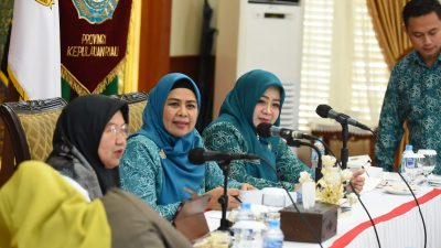Tajamkan Progres, Dewi Ansar Pimpin Rakor TPPS