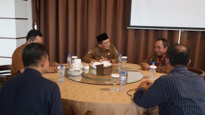 Audensi Dengan PLN Bright Batam, Ansar Bahas Pembangkit Dari Sampah