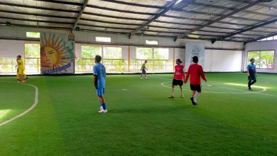 Tim Porwanas Kepri VS Tim Futsal Wartawan Batam, Berakhir Imbang 3-3