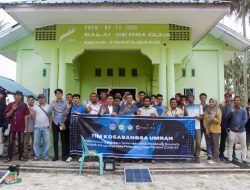 Workshop Instalasi Listrik Panel Surya melalui Pilot Project Kosabangsa FT UMRAH di Desa Pengudang
