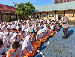 Minimalisir Korban Penyalahgunaan Narkoba, Sat Binmas Polresta Sambangi SMPN 6 Tanjungpinang