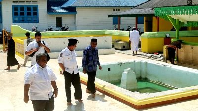 Revitalisasi Masjid Jami Sultan Lingga Tahap I Akhirnya Rampung