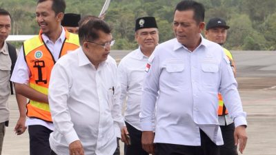 Ketum PMI Jusuf Kalla Tiba di Kepri, ini Agendanya