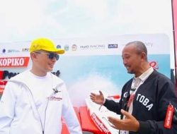 Wagub Sumut Ngonten Bersama YouTuber di F1 Powerboat 2023
