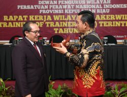 Ansar Buka Rakerwil dan ToT DPW PPNI Provinsi Kepri