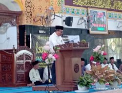 Masjid Al-Mubarak Desa Senggoro  Peringati Hari Isra Miraj 1444 H