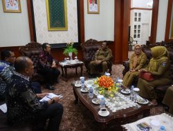 Ansar Beraudiensi dengan Kakanwil DJP Kepri Bahas SPT Tahunan dan Pemadanan NIK-NPWP