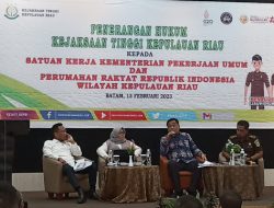 Kejati Kepri Beri Penkum Kepada Sektoral Kementerian PUPR