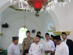 Ma’ruf Amin Kagum Melihat Kemegahan Mesjid Pulau Penyengat
