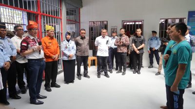 Datangi Lapas Kelas II Tanjungpinang, Kemenkumham RI Ingatkan Warga Binaan